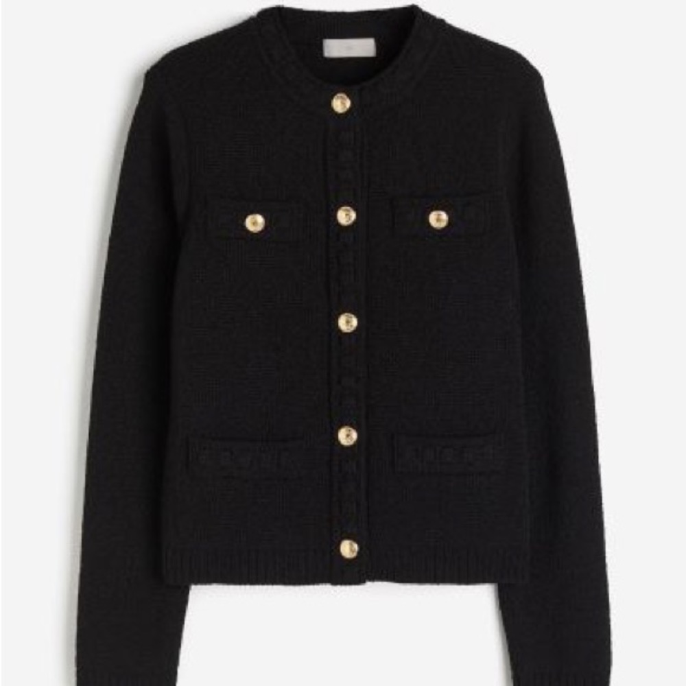 H&M textured knit cardigan